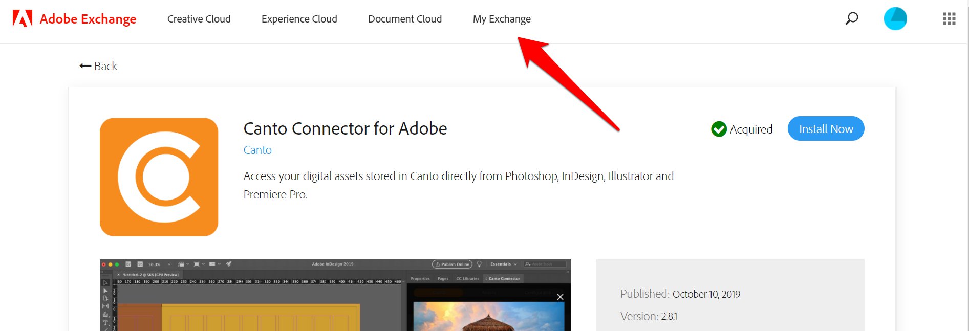 Canto Adobe Connector - Installation issues – Help Center - English