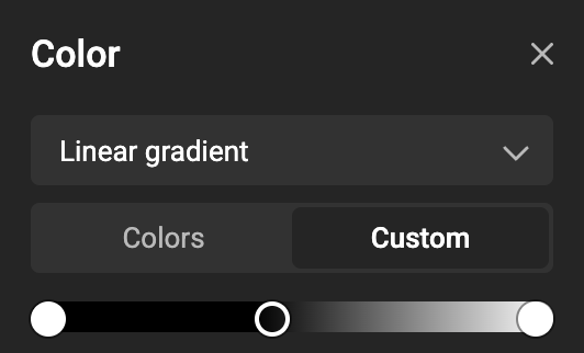 3 Color Stops Gradient